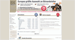 Desktop Screenshot of boersenkiosk.de